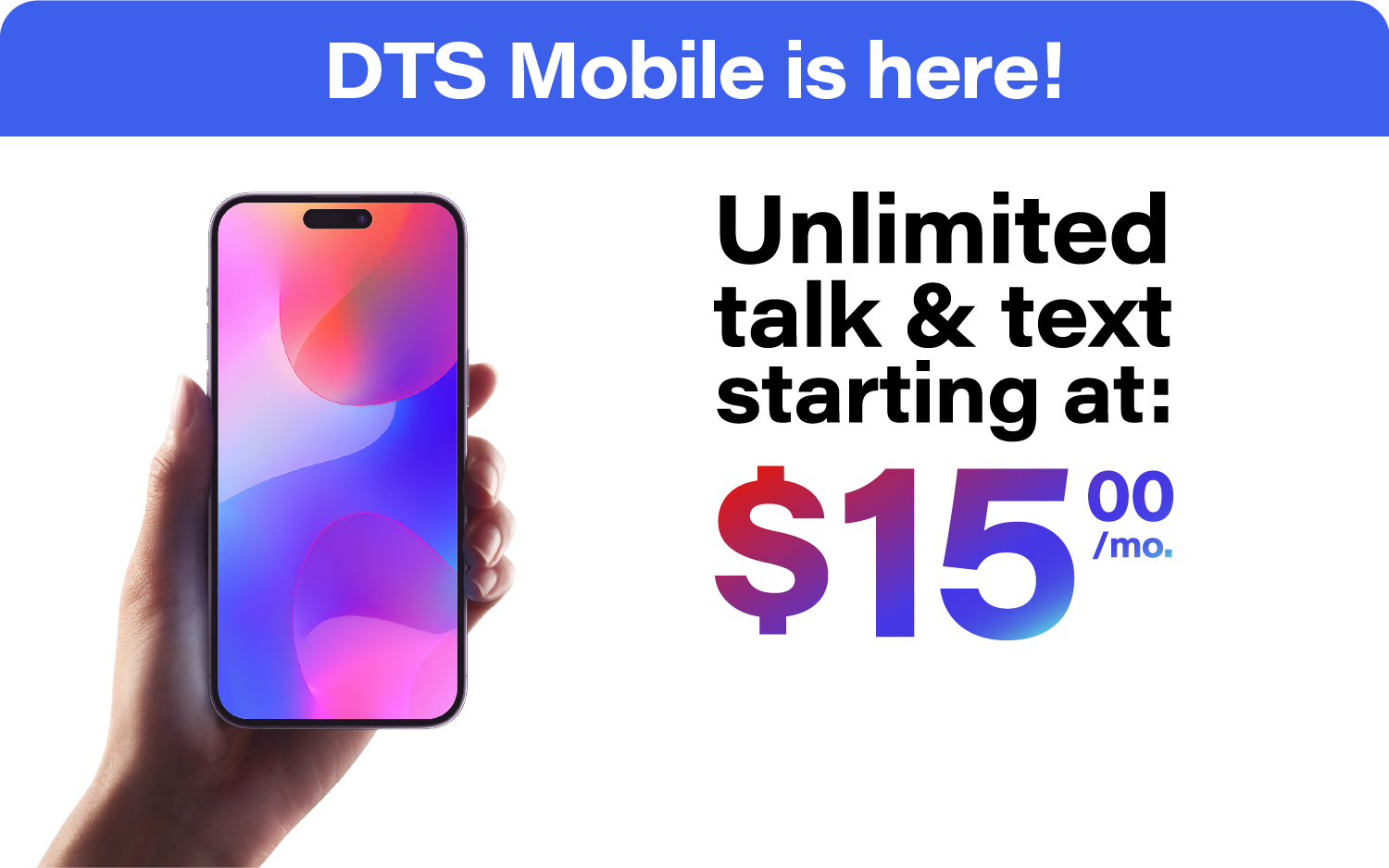 DTS Mobile banner